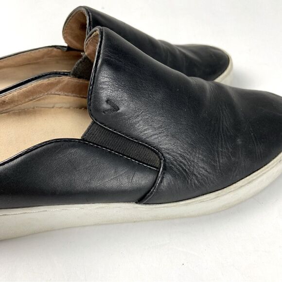Vionic Dakota Black Leather Slide Sneakers Slip-on Walking Women’s Size 9.5 - Picture 8 of 11